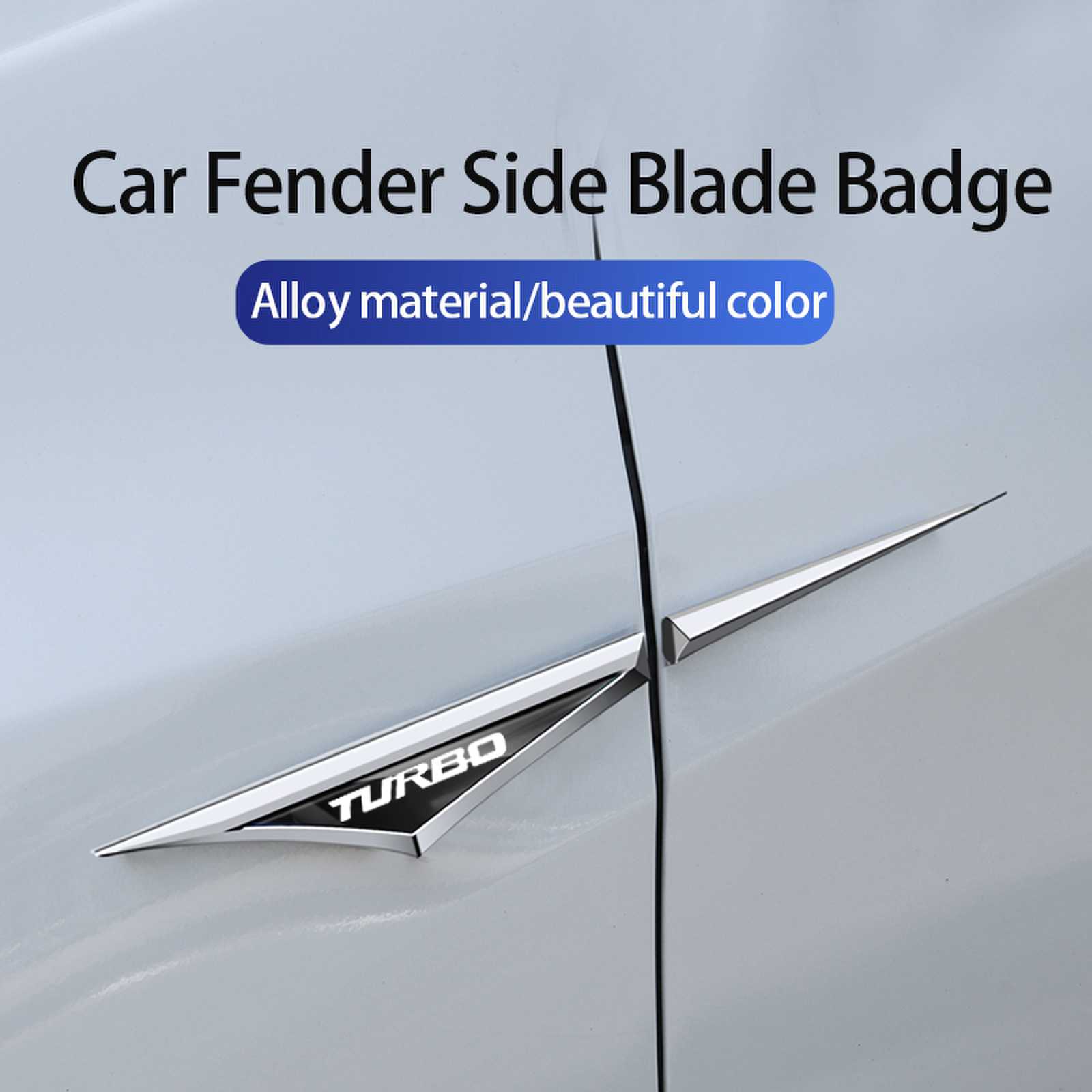 Car Accessories Logo - Nowa moda Turbo Logo Samochodowa metalowa