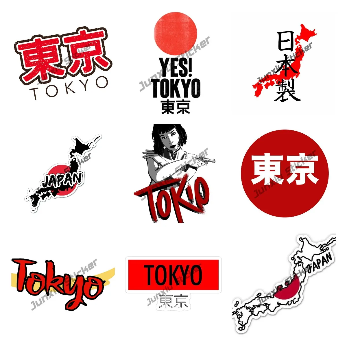 Car Accessories In Tokyo - Kreatywny samochód naklejki wykonane w japonii