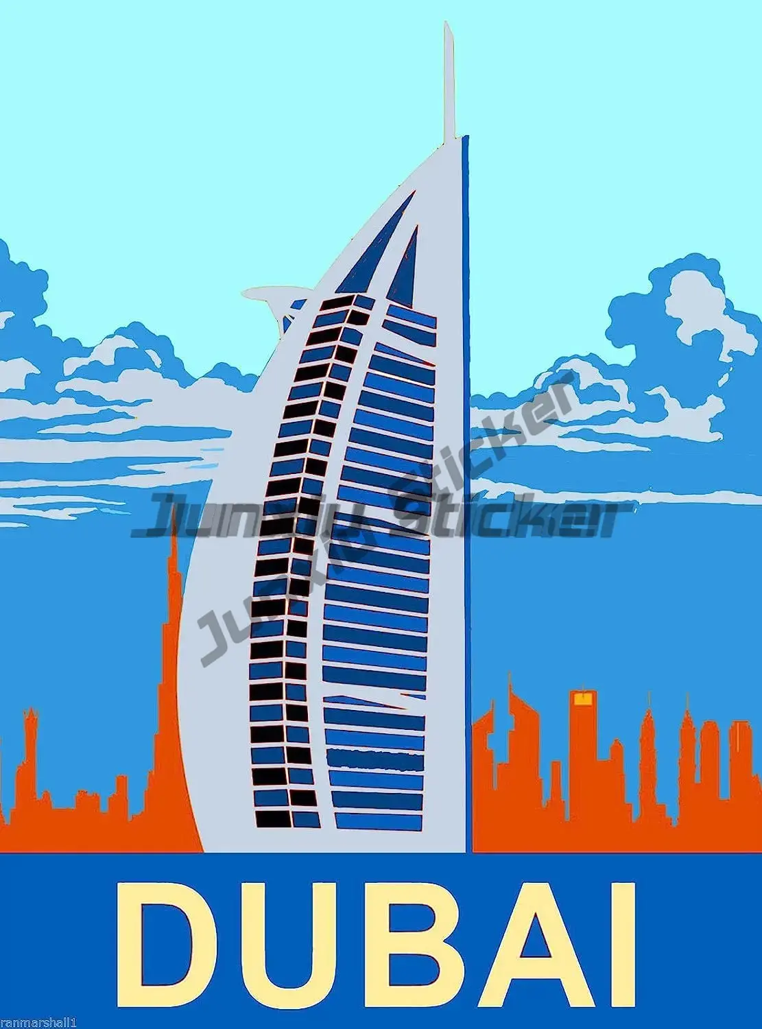 Car Accessories In Dubai - Naklejki samochodowe z flagą UAE Dubaj,