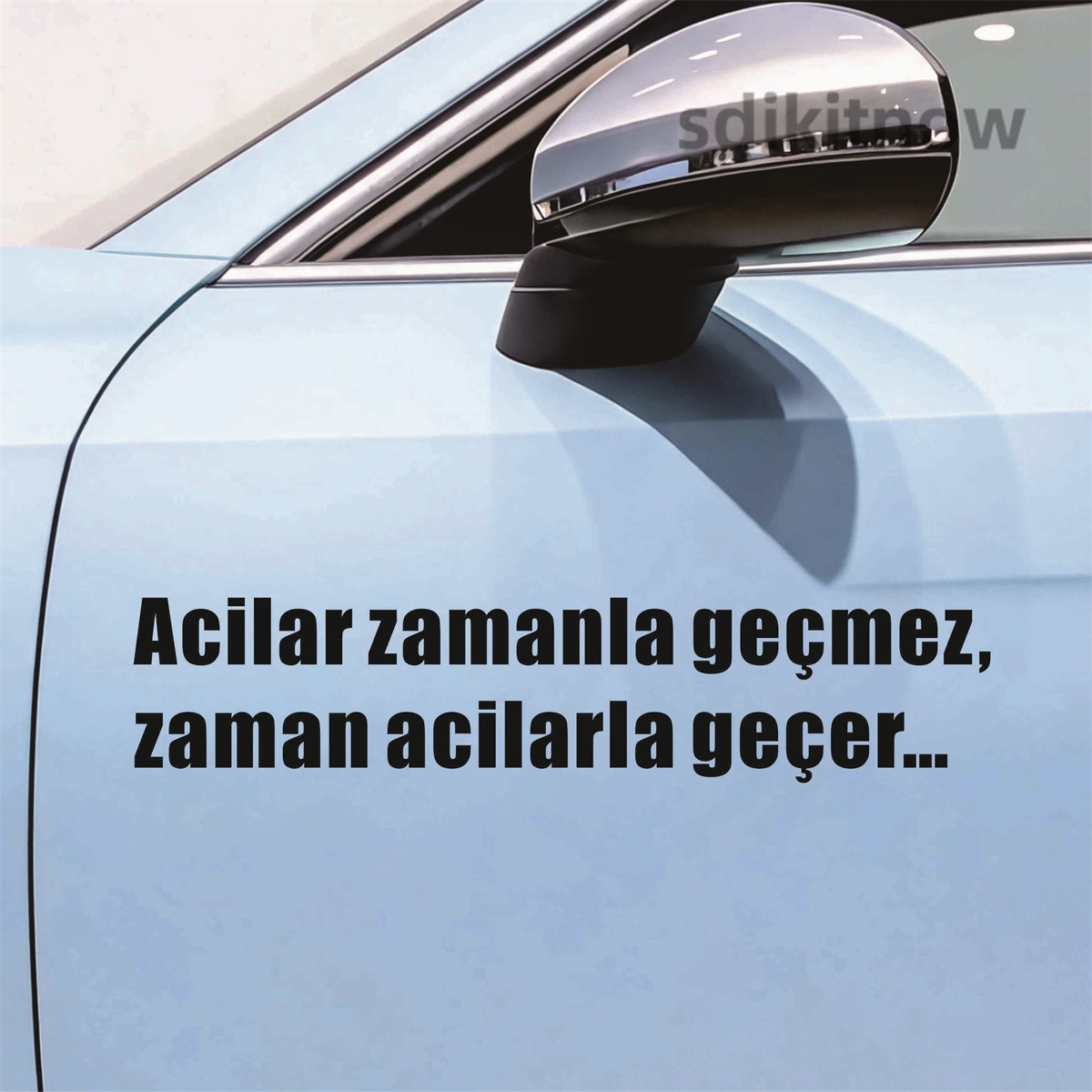 Naklejka samochodowa, naklejka – Car Accessories Quotation recenzja i cena