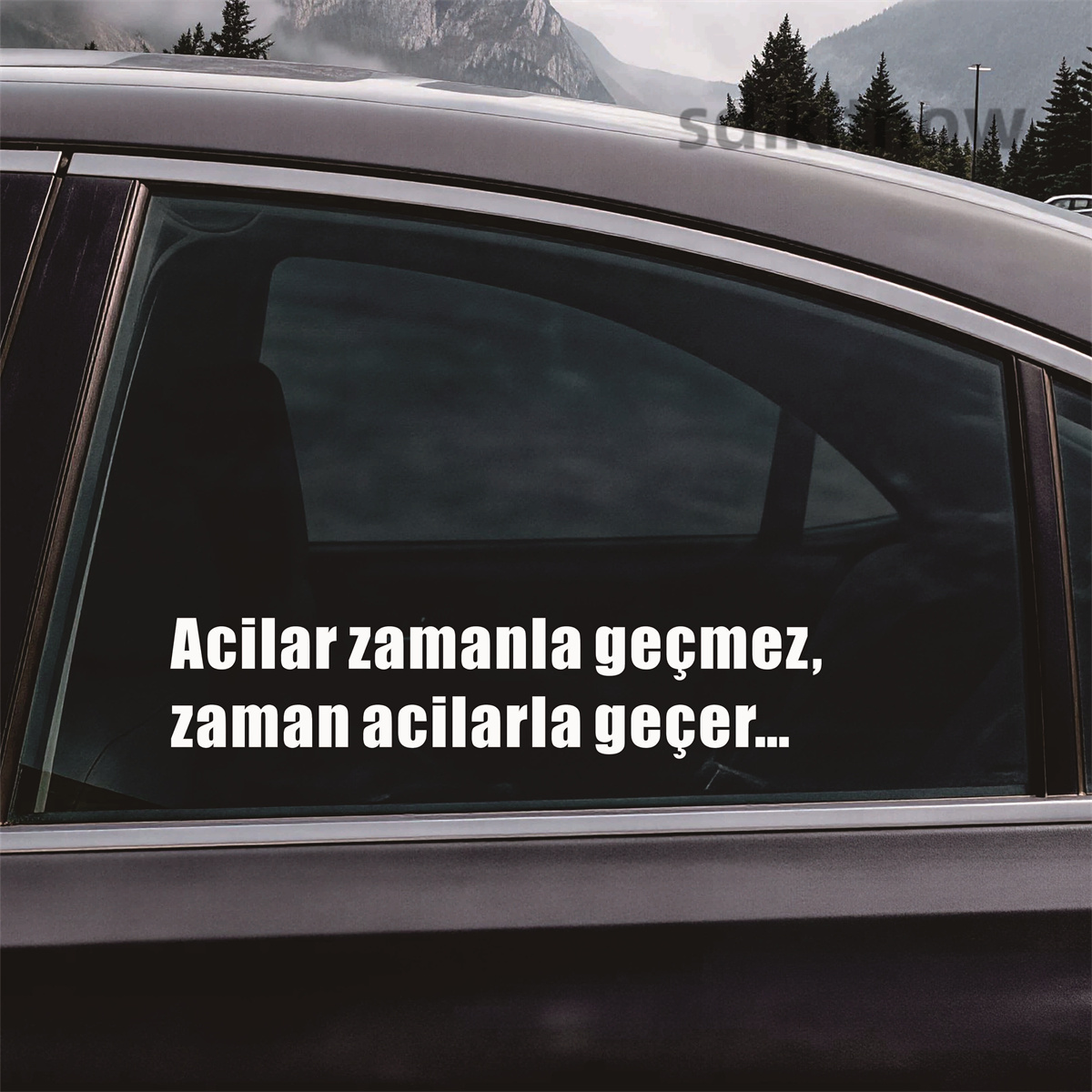 Naklejka samochodowa, naklejka – Car Accessories Quotation recenzja i cena
