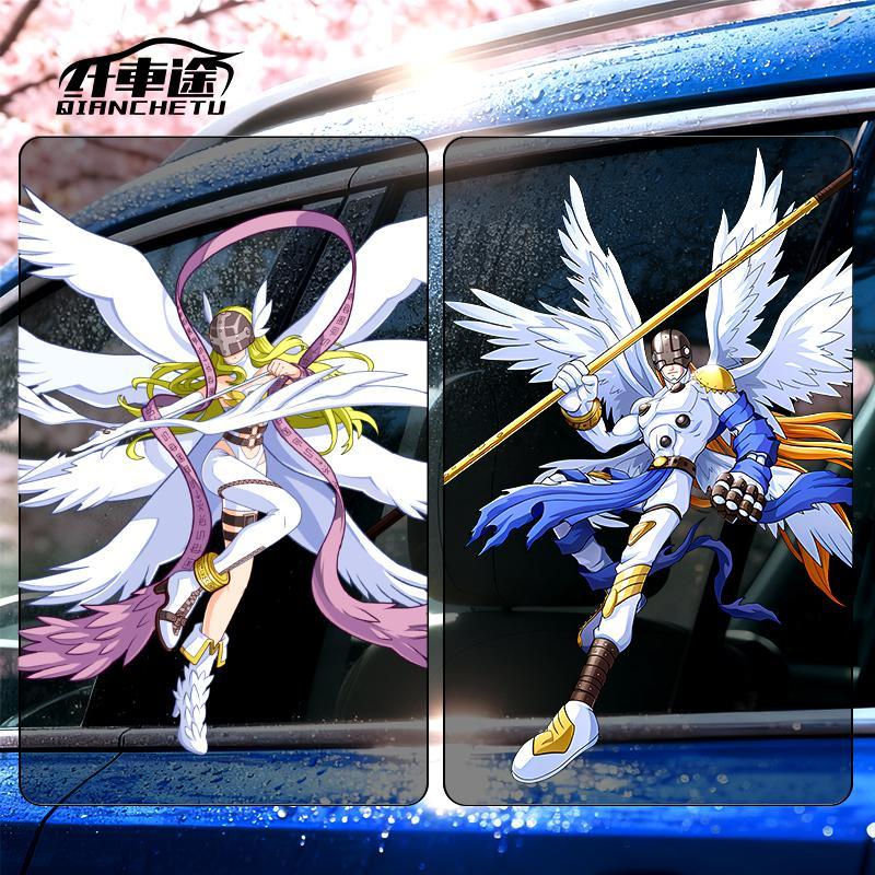 Naklejka na samochód Digimon,  – Car Accessories For Decoration recenzja i cena