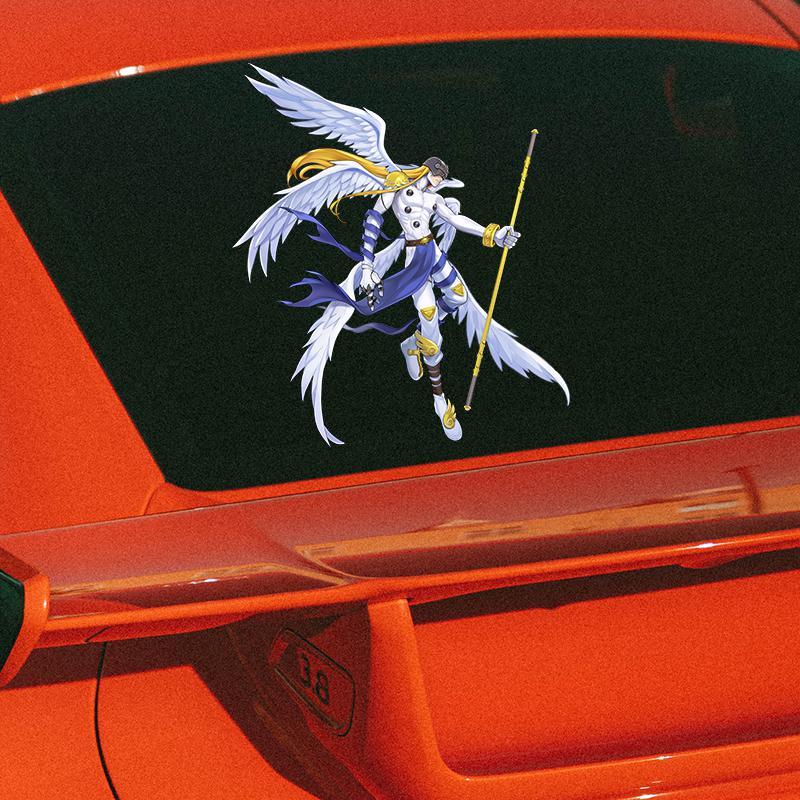 Naklejka na samochód Digimon,  – Car Accessories For Decoration recenzja i cena
