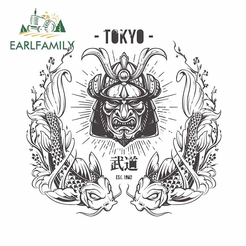 EARLFAMILY 13cm x 12.8cm Nakle – Car Accessories In Tokyo recenzja i cena