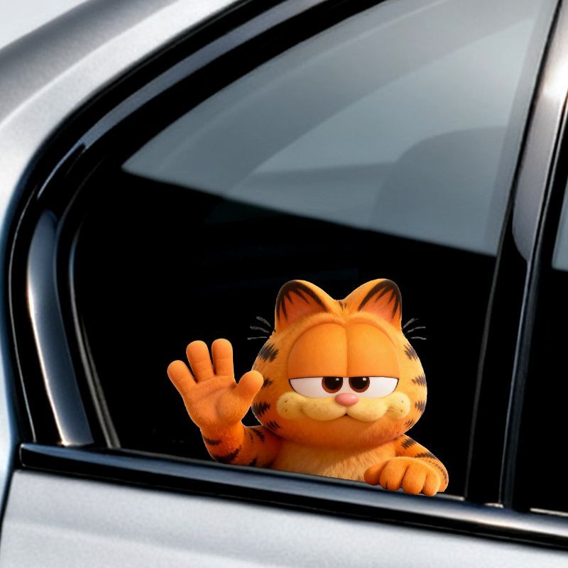 Naklejki Garfield anime kreskó – Car Accessories For Decoration recenzja i cena